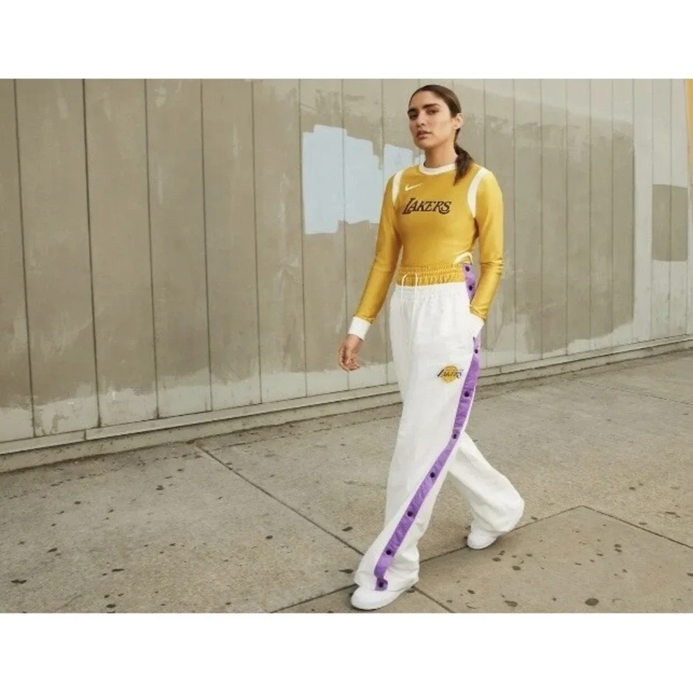 NIKE x AMBUSH LA Lakers TEARAWAY PANT Women's Size XS X-Small NWT